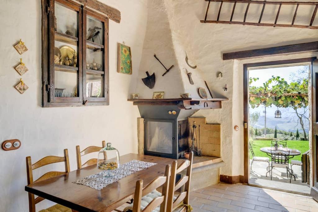 Girasole Cottage Overlooking The Orcia Valley In Tuscany Radicofani Exteriér fotografie