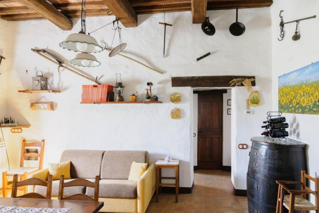 Girasole Cottage Overlooking The Orcia Valley In Tuscany Radicofani Exteriér fotografie